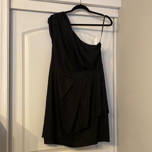 BCBGeneration One Shoulder Little Black Dress
